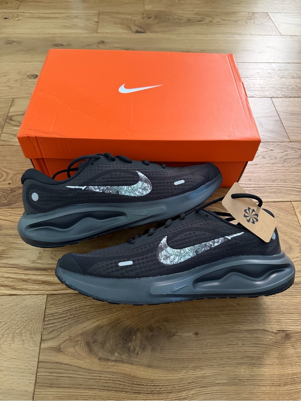 NWT Nike Journey Run Realtree Black Camo Running Shoes Men’s 10